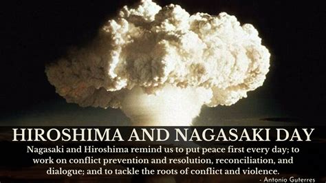 Hiroshima And Nagasaki Day 2021 Poster Quotes Images Messages And Drawing To Remember The