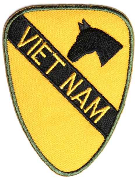 Vietnam 1st Cavalry Patch Us Military Vietnam Veteran Patches