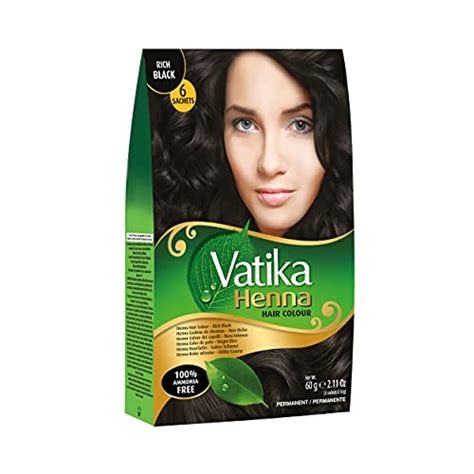 Vatika Henna Hair Colour Rich Black Review 2023