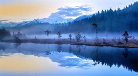 850x550 Blue Lake Hd Reflection 850x550 Resolution Wallpaper Hd Nature
