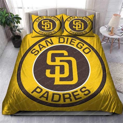 logo san diego padres mlb 151 bedding sets please note this is a duvet cover not a comforter