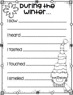 These hands on winter writing prompts are sure to keep your kindergarten and first grade kids engaged as they make hot chocolate and build snowmen! Winter Writing FREEBIE! from 1st Grade Hip Hip Hooray on ...