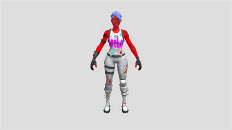 Pink Ghoul Trooper For Fortnite 3d Model By Monacoza E5d1be6