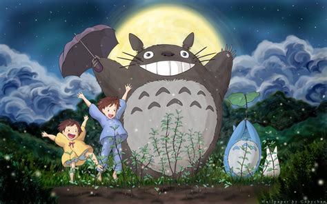 Hình Nền Hình Minh Họa Anime Hoạt Hình My Neighbor Totoro Ghibli