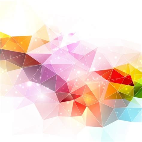 Free Vector Polygonal Abstract Background