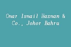Senior graphic designer, branding, illustrations. Omar Ismail Hazman & Co., Johor Bahru, Law Firm in Johor Bahru