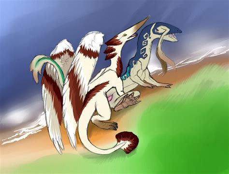 Rule 34 Beach Dragon Feathers Female Feral Guardian Guardian Of Air