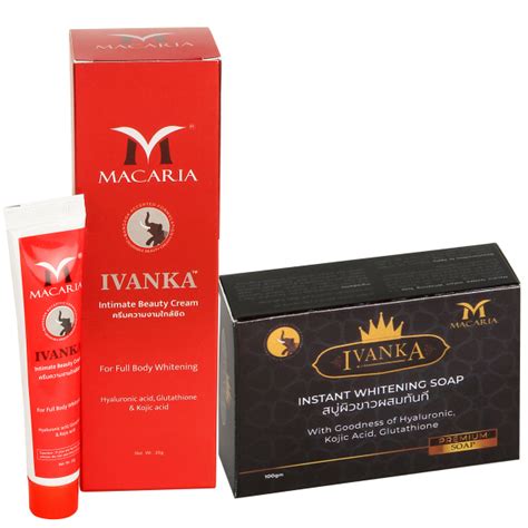 Skin Shine Ivanka Whitening Cream With Ivanka Instant Whitening Soap