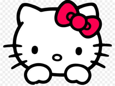 44 Top Gambar Kepala Hello Kitty Hitam Putih