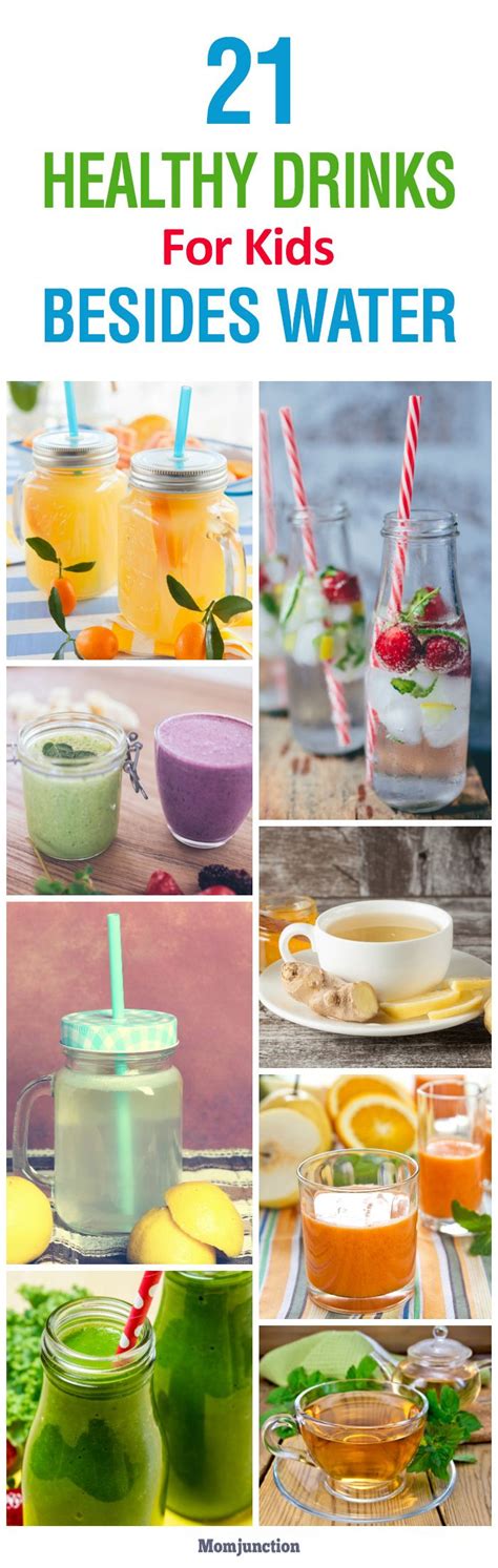 10 Healthy Drinks For Kids Besides Water Healthy Drinks For Kids