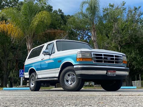 1995 Ford Bronco Xlt For Sale At Vicari Auctions Orlando 2021