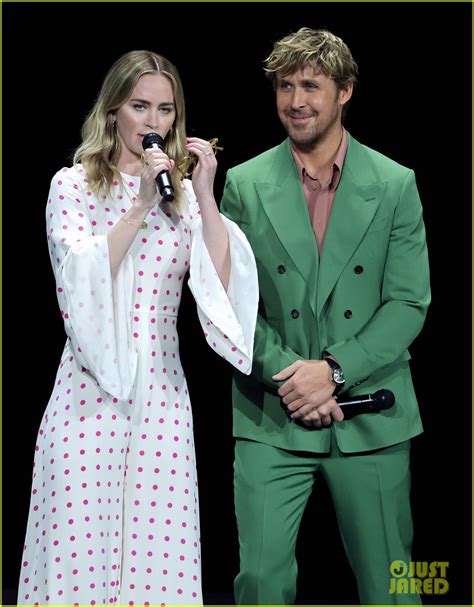 Ryan Gosling And Emily Blunt Promote The Fall Guy At Cinemacon Photo