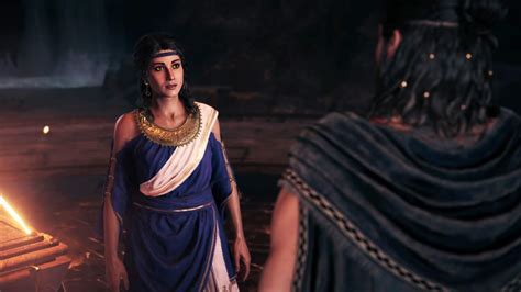 Assassin S Creed Odyssey Alexios And Aspasia Romance Youtube