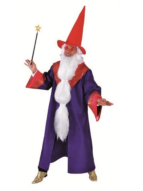 Adult Deluxe Magician Costume 214265 Fancy Dress Ball
