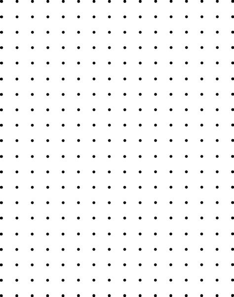 Dot Paper For Math Dots Paper Template Math Concepts