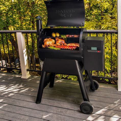 Traeger Pro 575 Wood Pellet Grill Black Bundle Ea1 Dxg