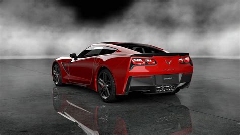 Chevrolet 2014 Corvette Stingray Final Red Hd Desktop Tapety