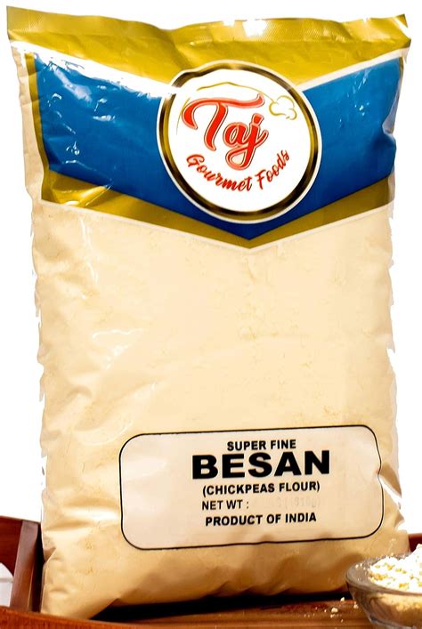 Buy Taj Premium Indian Besan Flour Chick Pea Gram Flour 2 Pounds