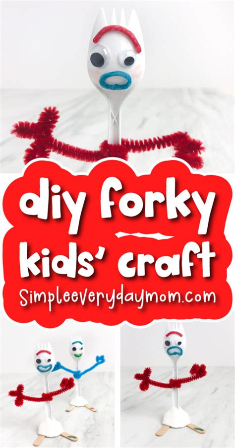 How To Make Forky Craft Super Easy