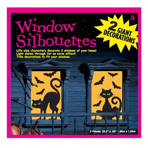 Creepy Window Silhouettes More Styles By Bargain Warehouse