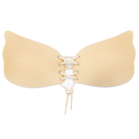 Women Invisible Strapless Silicone Bras Backless Self Adhesive NuBras