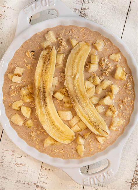 Banana Baked Oatmeal Recipe Easy Meal Prep Cooking Made Healthy