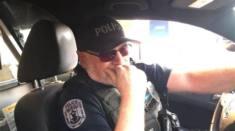 Veteran Cop Cries As He Retires From Police Department Youtube