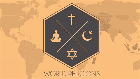 5 Major Religions Map Of World Religions Isbagus