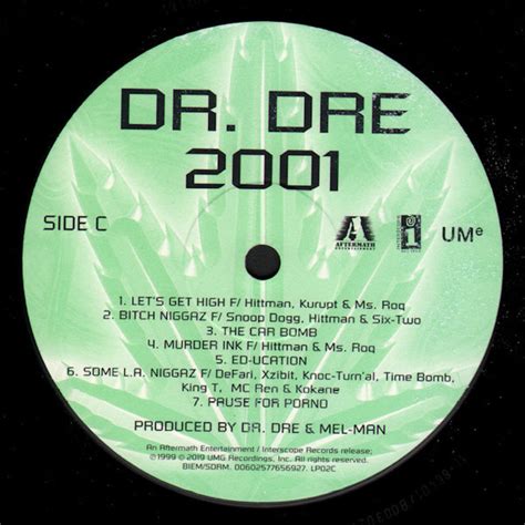 Dr Dre Chronic 2001 2019 Reissue Vinyl 2lp Vinylvinyl