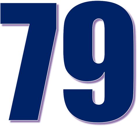 79 Number Png