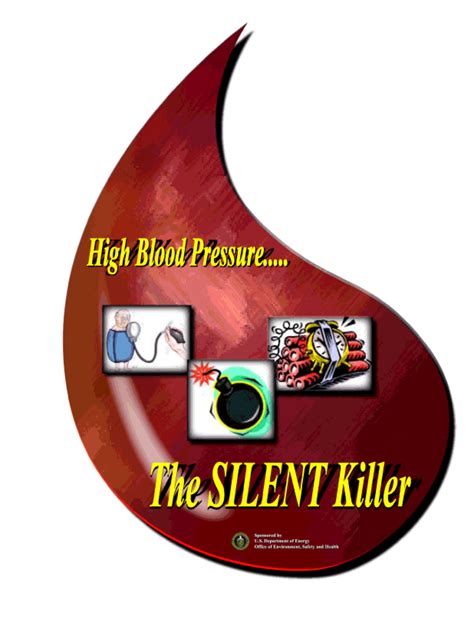 High Blood Pressure Is Silent Killer Clip Art Library