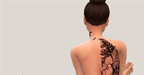 Sims 4 Ccs The Best Tattoos For Females By Enticingsims