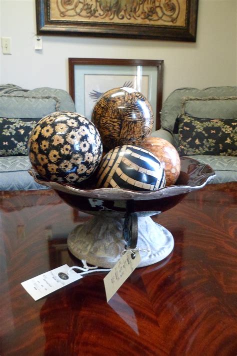 these balls in a bowl make the best centerpiece and are in fantastic shape new a… coffee