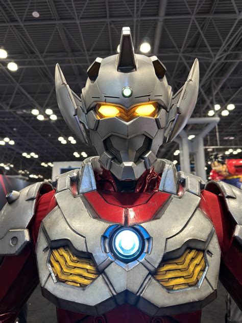 Nycc 2022 Ultraman Anime Taro Suit On Display Tokunation