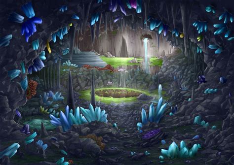 Pokemon Cave Background