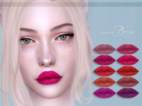 The Sims Resource Lipstick Berry