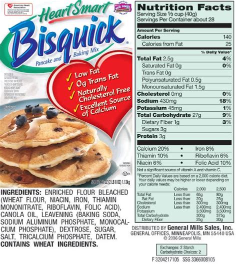 What Ingredients Are In Bisquick Ingredients Jessica Maine Blog