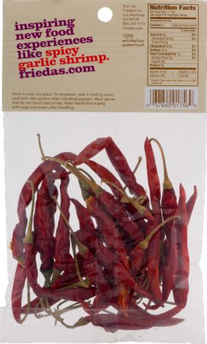 Friedas Simply Dried Chile De Arbol Peppers 5 Oz Ralphs