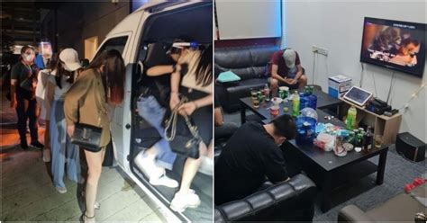 s pore police investigating 45 people after raids on illegal ktvs and massage parlours