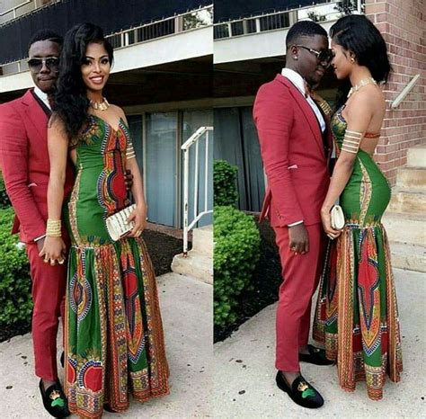 Pin by Dabreeca Osborn on Black Love | Couples african outfits, African print fashion dresses ...