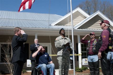 Wounded Warrior Receives New Home Article The United States Army