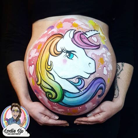 Face Painting Designs Paint Designs Bump Painting Pregnant Belly