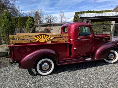 Rare 1945 Chevrolet Civilian Pickup For Sale Photos Technical