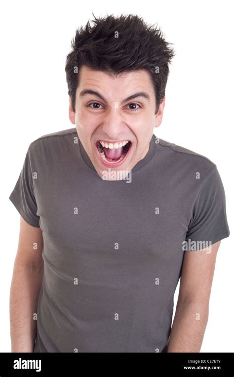 Angry Man Stock Photo Alamy