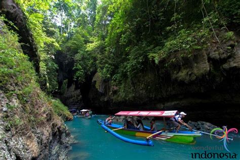 West Java Tourism Photo Gallery Green Canyon Ciamis West Java 2