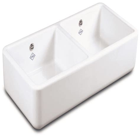 Shaws Classic Double 1000 Belfast Kitchen Sink Scld101wh