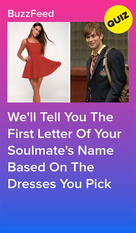 Well Tell You The First Letter Of Your Soulmates Name Based On The Dresses You Pick
