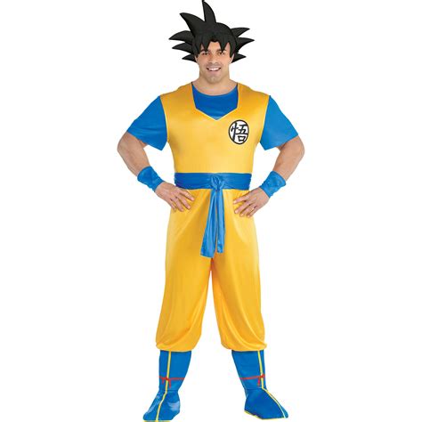 Shop with afterpay on eligible items. Party City Dragon Ball Z Goku Costume Adult Plus Size ...