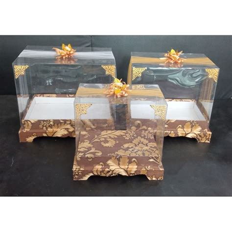 Jual Box Kotak Mahar Seserahan Pernikahan Set 3 Kaki Shopee Indonesia