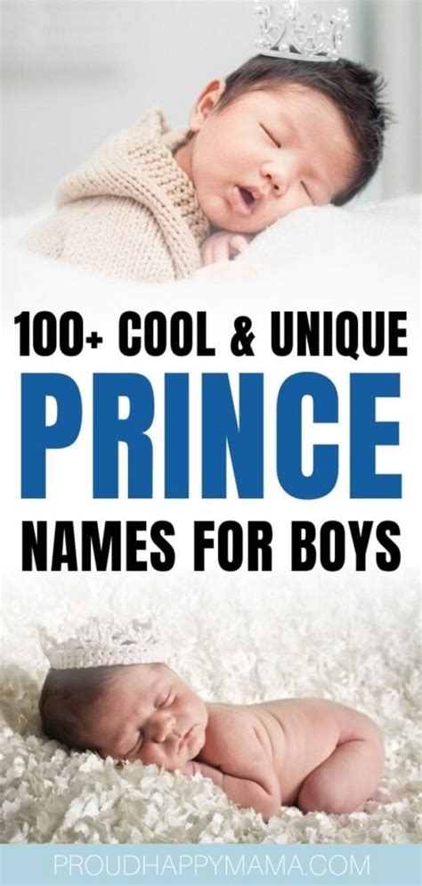 100 Prince Names For Boys With Meanings